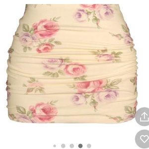 Heavy Manners “bby floral” minnie skirt